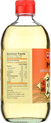 Wan Ja Shan, Sauce Mirin Sweet Cooking Rice Wine, 15 Fl Oz - Mighty Depot