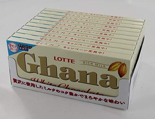 Lotte Ghana white 45gX10 boxes - Mighty Depot