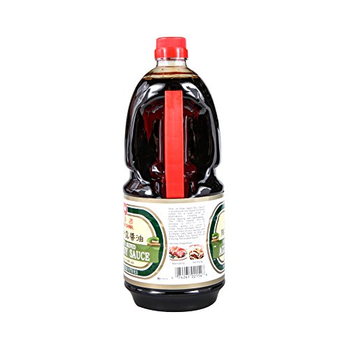 Wan Ja Shan Naturally Brewed Premium Aged soy sauce 33.8 fl oz 萬家香陳年甘露醬油 - Mighty Depot