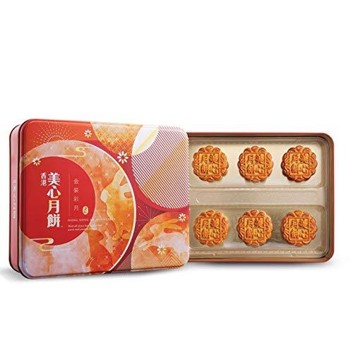 Mei-xin Mooncake Moon Cake Golden Assorted(6 Pcs) Picture May Vary Mooncake - Mighty Depot