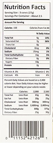 Hapi Bing Bing Ice Cream Scone Snack, Chocolate, 2.51 Ounce - Mighty Depot