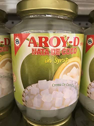 Aroy-D Nata de Coco Crema de Coco - 450g - 4 PACK - Mighty Depot