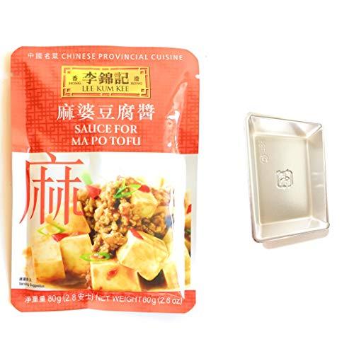 Lee kum Kee Sauce Of Mapo Tufo(pack of 4) and one soy sauce dish - Mighty Depot