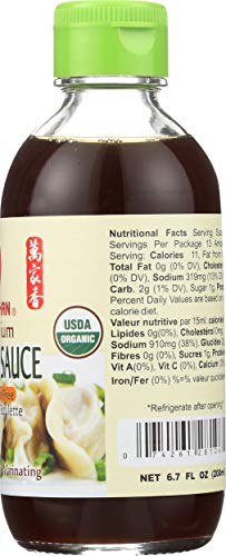 Wan Ja Shan, Sauce Dumpling Less Sodium Gluten Free Organic, 6.7 Fl Oz - Mighty Depot