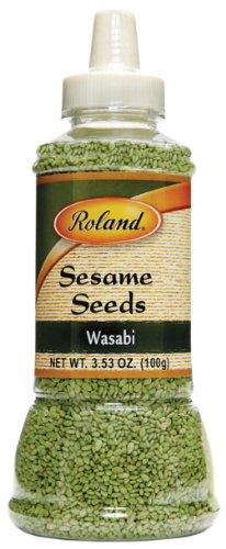 Roland Wasabi Sesame Seeds - 3.5 oz. - Mighty Depot