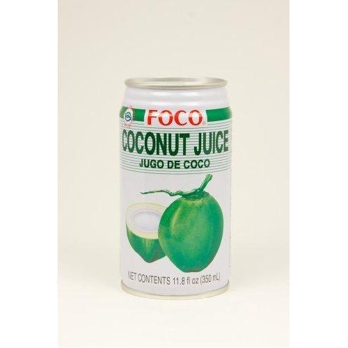 Foco, Juice Coconut, 11.8-Ounce (24 Pack) ( Value Bulk Multi-pack) - Mighty Depot