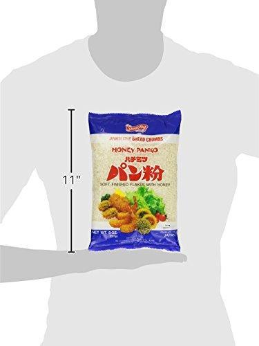 Shirakiku Panko Honey Bread Crumbs, 8-Ounce - Mighty Depot