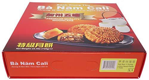 Ba Nam Cali Mooncake - Lotus Seed (1 Yolk) - Mighty Depot