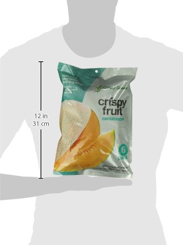 Crispy Green, Cantaloupe, 0.35 Ounce, 6 Count - Mighty Depot