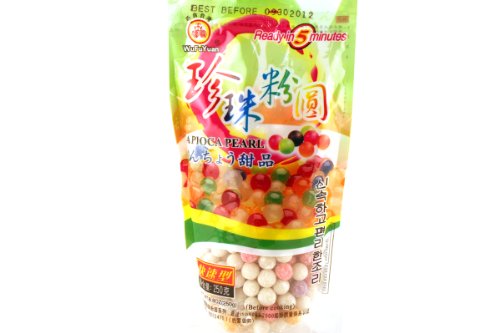 WuFuYuan - Tapioca Pearl Multi-Color 8.8 Oz / 250 G (Pack of 3) - Mighty Depot