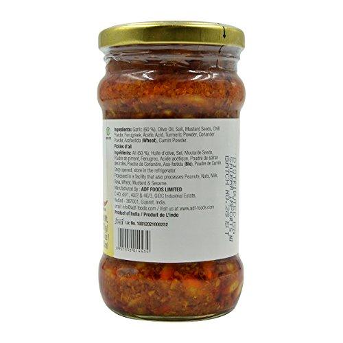 Ashoka - Garlic Pickle in Olive Oil - 12 oz - Mighty Depot