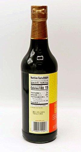 Lee Kum Kee Lite Soy Sauce, 16.9-Ounce Bottle (Pack of 3) - Mighty Depot