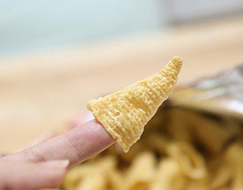 Lotte Original Kko Kkal Corn Chips 2.72oz (12 Pack) - Mighty Depot