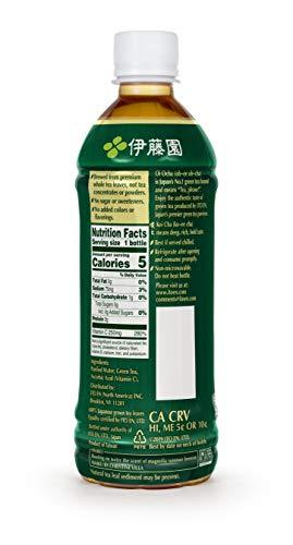 Ito En Oi Ocha Dark Green Tea, Unsweetened, 16.9 oz - Mighty Depot