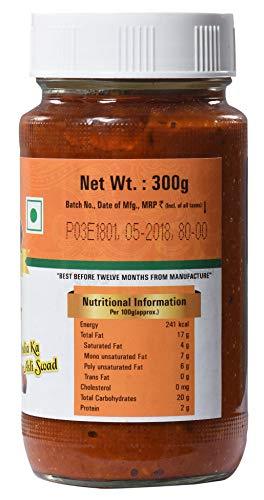 Priya Mango Ginger Pickle (Pickled Minced Mango Ginger in Oil) WITHOUT GARLIC - 300g., 10.6oz - Mighty Depot