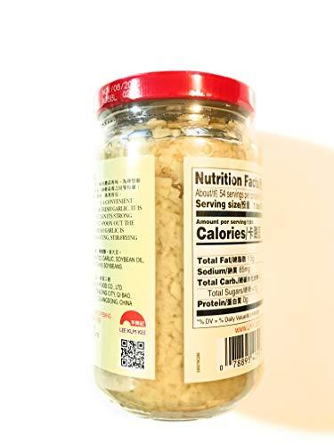 Lee Kum Kee Minced Garlic 11.5 Oz And 1 Soy Sauce Dish 李錦記蒜蓉 - Mighty Depot
