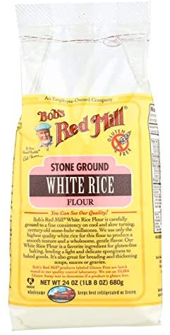 Bobs Red Mill Flour Gf Whte Rice - Mighty Depot