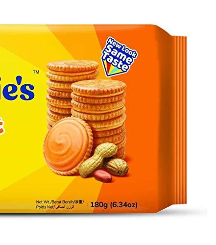 Julie's Peanut Butter Sandwich Biscuit, 6 ounces, 1 pack - Mighty Depot