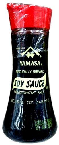 Yamasa Naturally Brewed SOY SAUCE 5oz. (4 Pack) - Mighty Depot