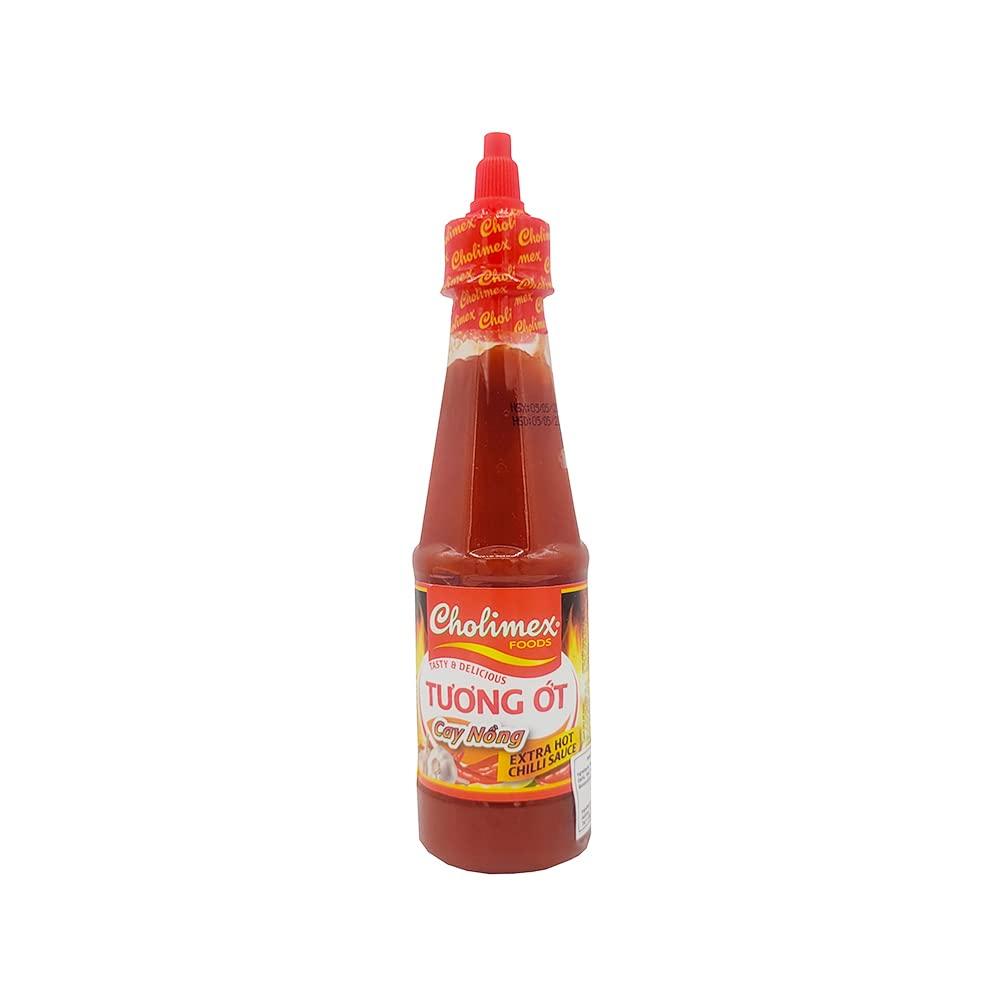 Cholimex Tuong Ot (Tương ớt) Vietnamese Hot Chili Sauce 270g Squeeze Bottle - Mighty Depot