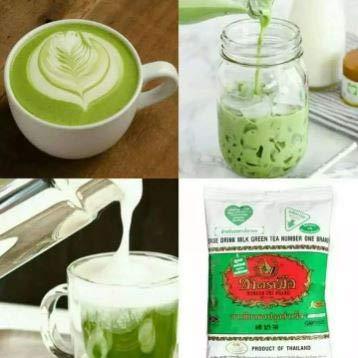 Cha Tra Mue Thai Milk Green Tea (Tea Leaves/Dust) 200g - The tea releases an elegant aroma along with a sweet taste and pleasant flavor. - Mighty Depot