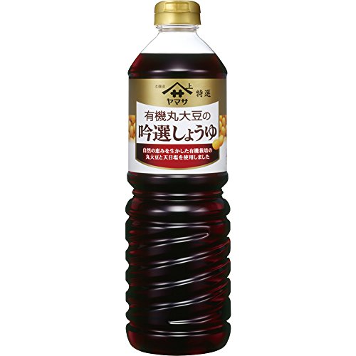 Yamasa Organic Marudaizu Soy Sauce 34z - Mighty Depot