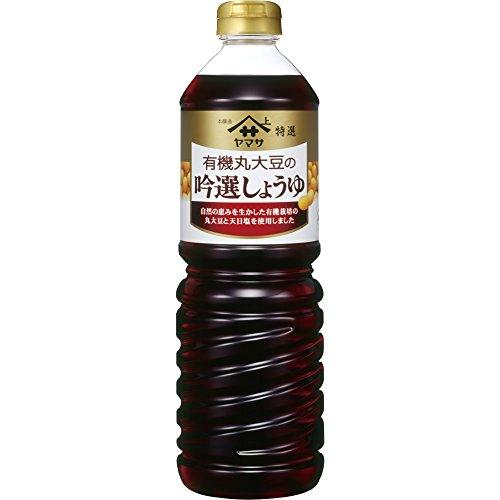 Yamasa Organic Marudaizu Soy Sauce 34z - Mighty Depot