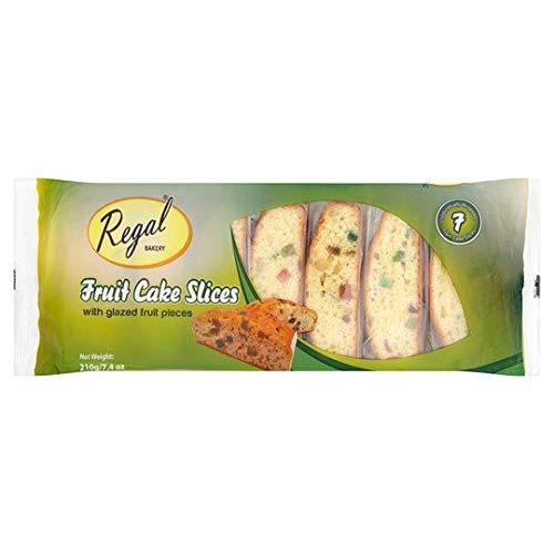Regal Bakery Fruit cake slices - 210g - (pack of 2) - Mighty Depot