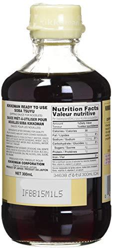 Kikkoman Zarsobatsuyu (soba Noodle Dipping Sauce), 10-Ounce Bottle (Pack of 3) - Mighty Depot
