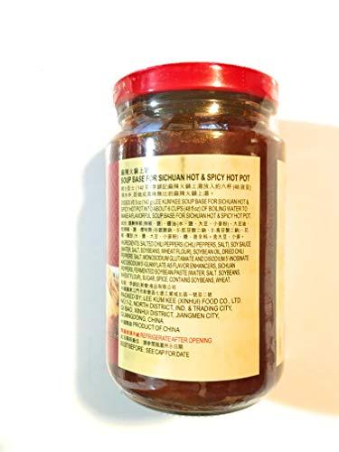 Lee Kum Kee Soup Base For Sichuan Hot Spicy Hot Pot 13 Oz麻辣火鍋上湯 - Mighty Depot