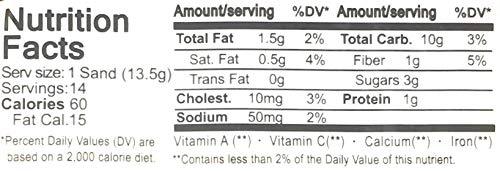 Croley Foods Sunflower Crackers Cream Sandwich, Strawberry Flavor, 7-Pack, 6.7 oz (190g) - Mighty Depot