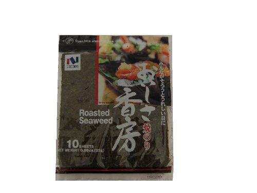 Takaokaya Nori Tokusen Roasted, 50-Count Units (Pack of 2) - Mighty Depot