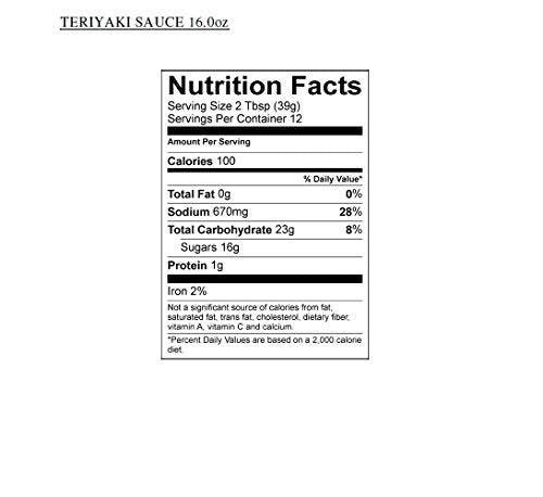 Teriyaki Sauce - Mighty Depot