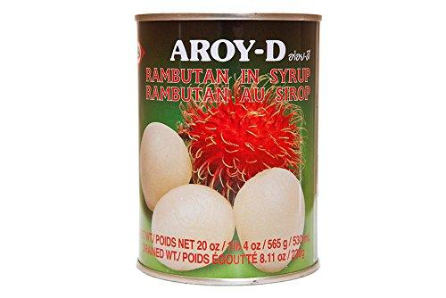 Aroy-D Rambutan In Syrup 20 oz, 2 Pack - Mighty Depot
