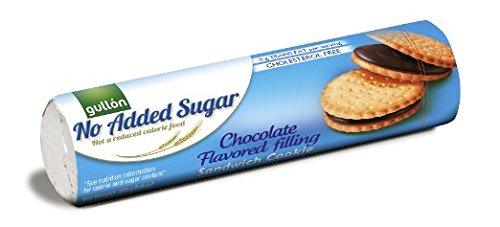GULLON No Added Sugar Chocolate Cream Sandwich Cookie 250g (Pack of 4) - Mighty Depot