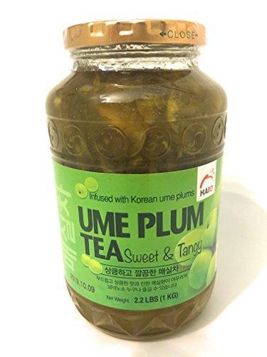 HAIO Ume Plum Tea - Sweet and Tangy Infused With Korean Ume Plums - Product of Korea 2.2 lb (1 kg) - Mighty Depot