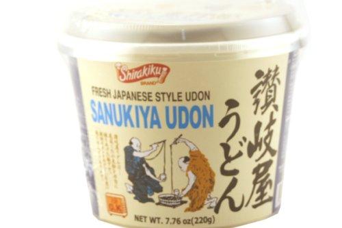 Shirakiku Instant Noodle Udon (Sanukiya Udon) Soup in Cup (7.76 ounce) - Mighty Depot