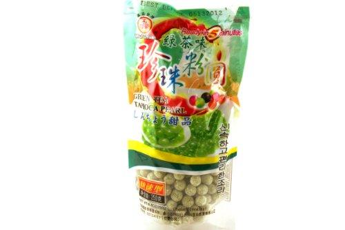 WuFuYuan Tapioca Pearl Green Tea 8.8 Oz (Pack of 3) - Mighty Depot