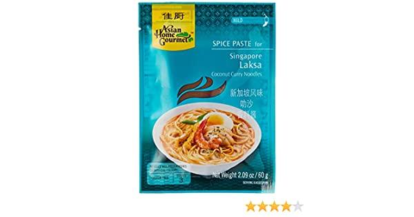 ASIAN HOME GOURMET - Singapore Laska Coconut Curry Noodles - Mighty Depot