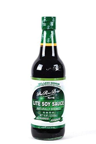 Pearl River Bridge Lite Soy Sauce, 16.9 Ounce - Mighty Depot