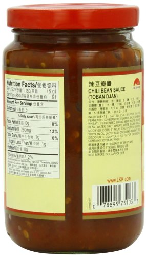 Lee Kum Kee Chili Bean Sauce, 13 Ounce (Pack of 12) - Mighty Depot