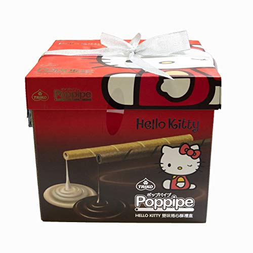 Triko Food Hello Kitty Wafer Sticks Red Gift box - Mighty Depot