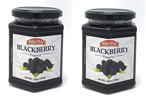 Marcopolo BLACKberry Preserve 13oz (368gr net) PACK of 2 - Mighty Depot
