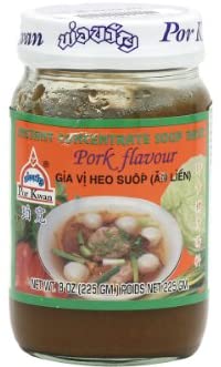 Instant Soup Base (Pork Flavor) - 8oz (Pack of 1) - Mighty Depot