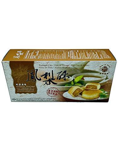 Mong Lee Shang Traditional Taiwanese Pineapple Cake 8.8 Oz Pack of 10 - Mighty Depot
