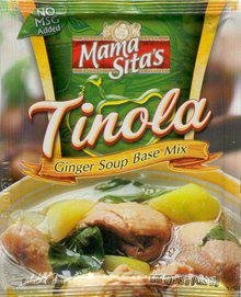 Mama Sita's Soup Mix 6-Packet Variety Bundle includes 3-Packet Sinigang Sa Sampalok Mix(Tamarind Seasoning Mix Hot), 1.76 oz + 3-Packet Tinola Ginger Soup Mix, 0.88 oz - Mighty Depot