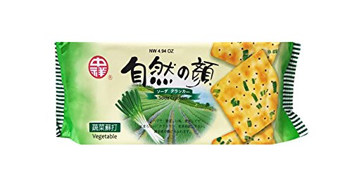 Chung Hsiang Green Onion Soda Cracker 4.94oz (pack of 1) - Mighty Depot