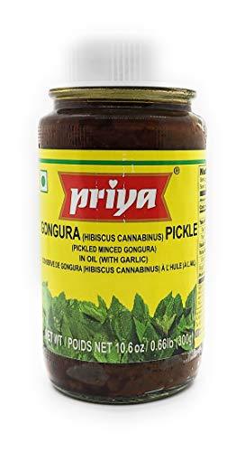 Priya Gongura(hibuscus Cannabinus) Pickle 10.6 Oz - Mighty Depot