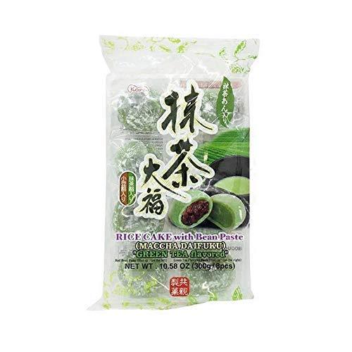 Kyoshin Green Tea Daifuku Rice Cakes 10.58 oz - Mighty Depot