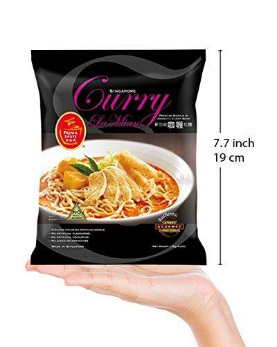 Prima Taste Curry La Mian, Singapore, 6.2 Ounce - Mighty Depot